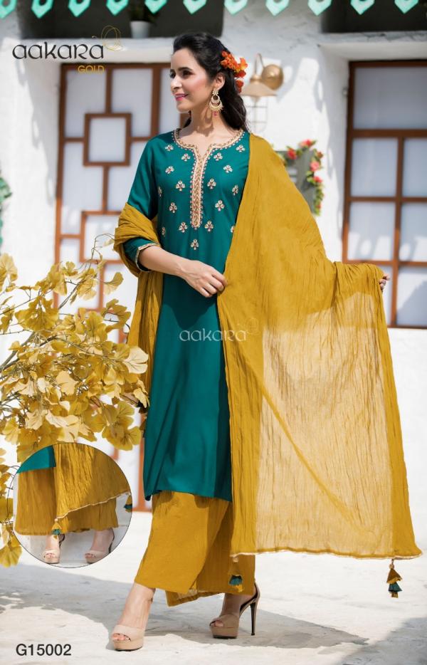 Aakara Gold Vol-15 Festive Wear Readymade Collection